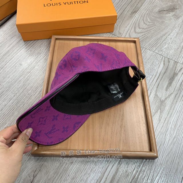 LV男女同款帽子 路易威登印花棒球帽鴨舌帽  mm1766